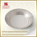 wholesale ceramic wedding plate, hotel used dinner plates